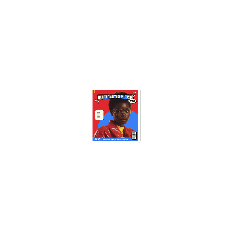 80's Fashion Trend | Battle Antisemitism | Kiss Cut Sticker