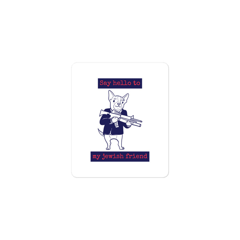 All In For Jews | Kiss Cut Sticker