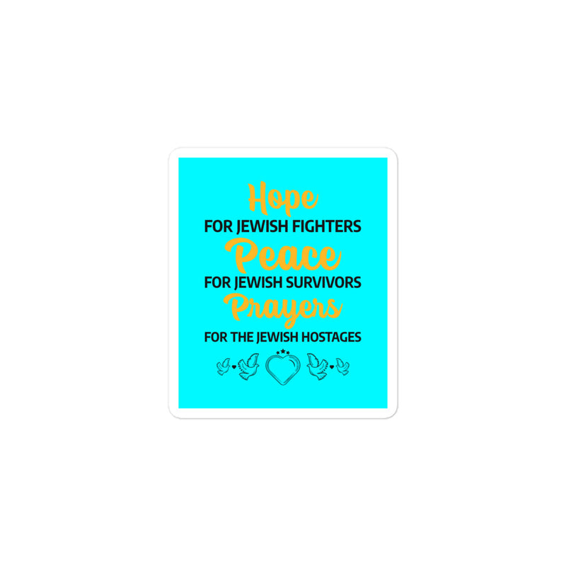 All In For Jews | Kiss Cut Sticker