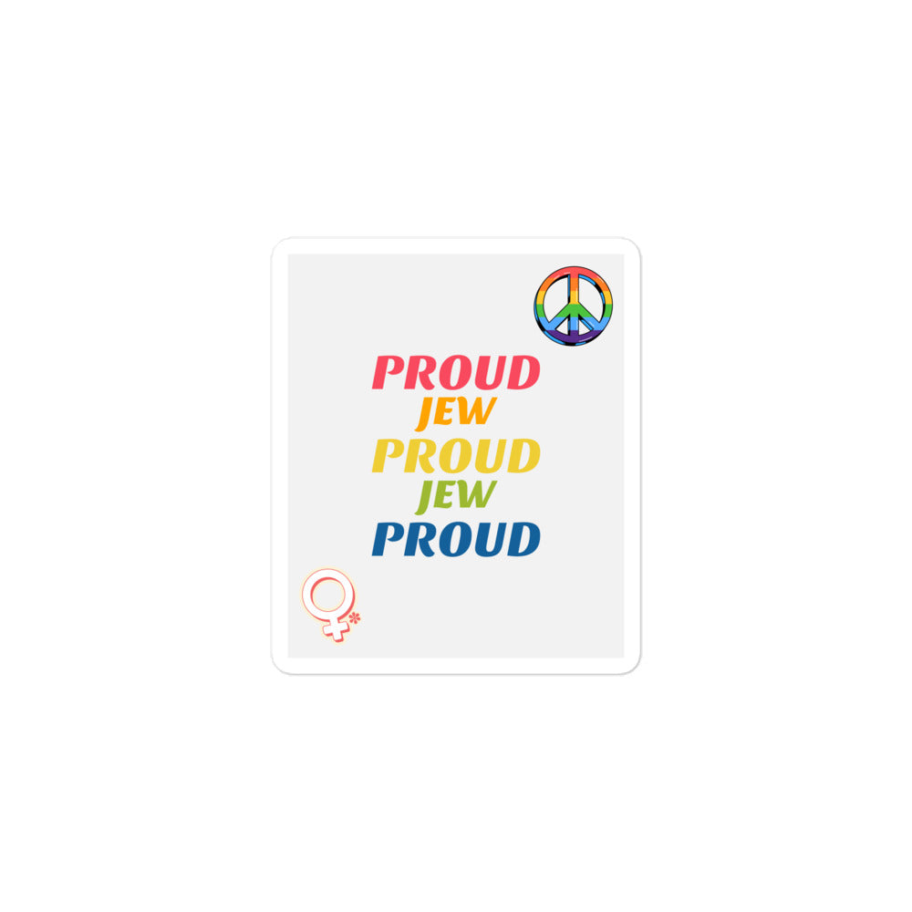 All In For Jews | Kiss Cut Sticker