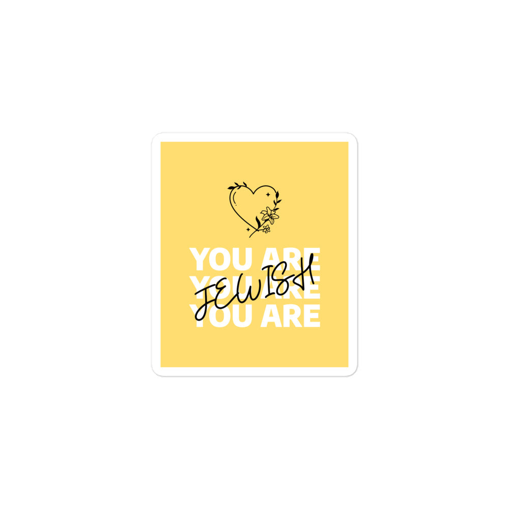 All In For Jews | Kiss Cut Sticker