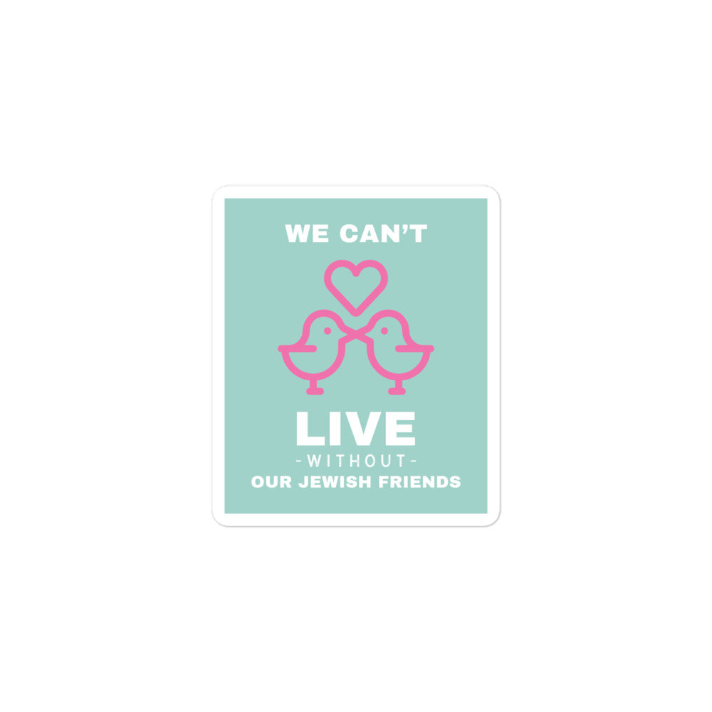 All In For Jews | Kiss Cut Sticker