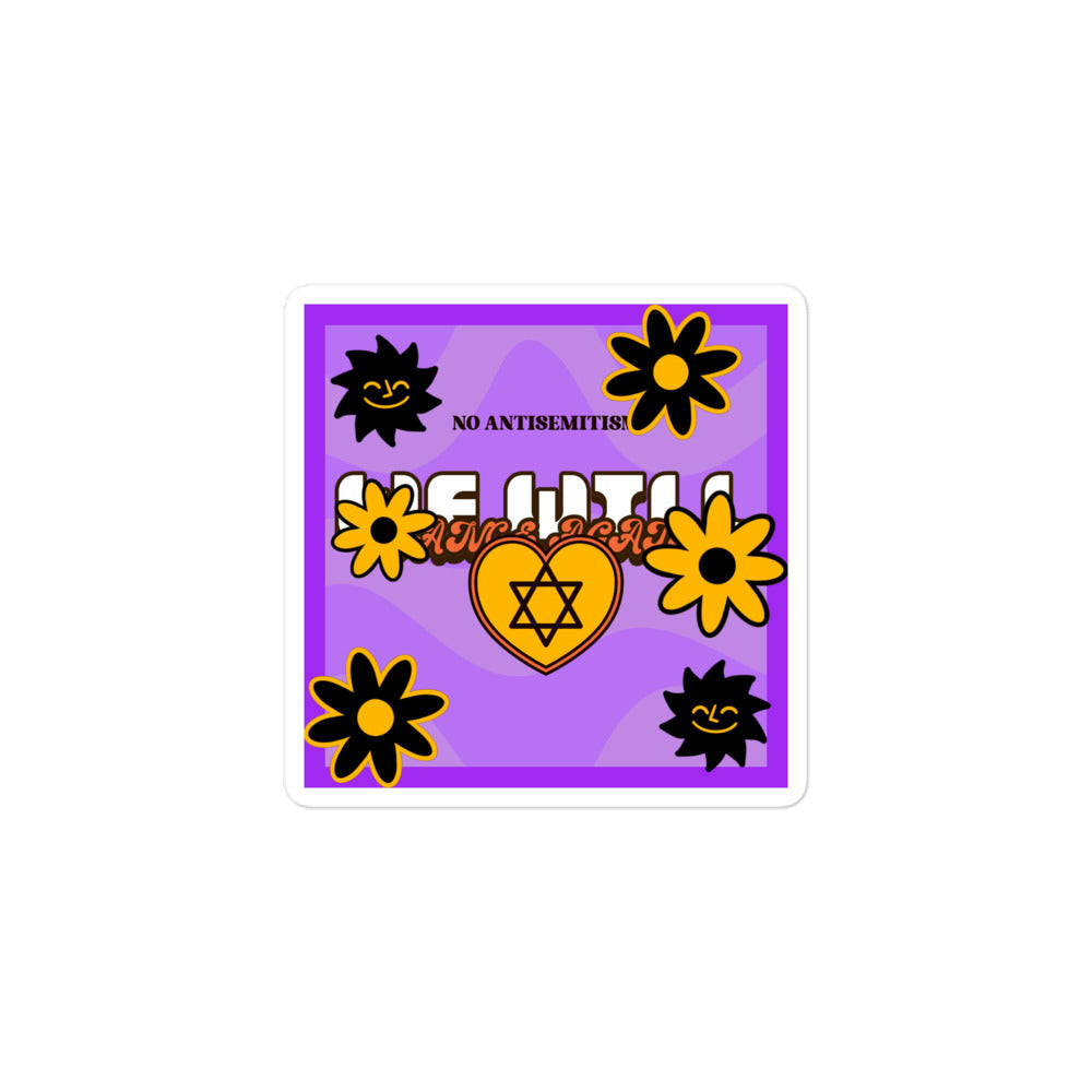 We Will Dance Again | Retro-Purple Style | Kiss Cut Sticker Jouparty