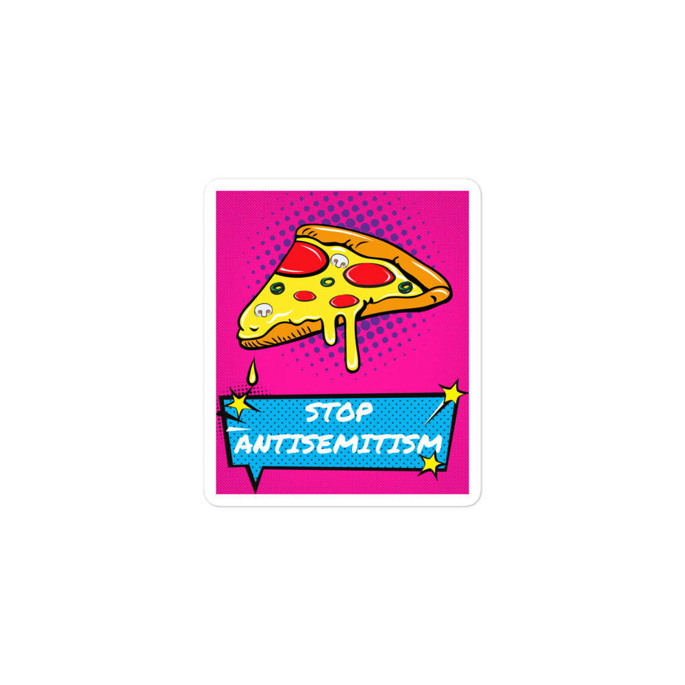 Pop Art Style | Antisemitism | Kiss Cut Sticker Jouparty