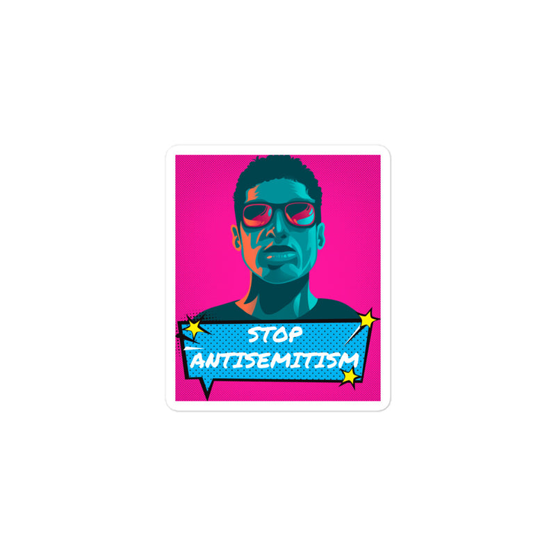 Pop Art Style | Antisemitism | Kiss Cut Sticker