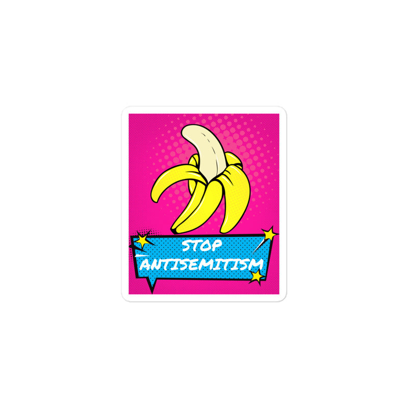 Pop Art Style | Antisemitism | Kiss Cut Sticker