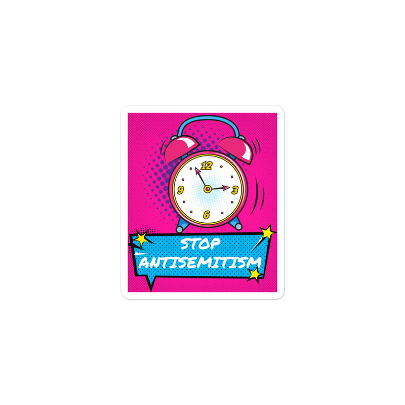 Pop Art Style | Antisemitism | Kiss Cut Sticker