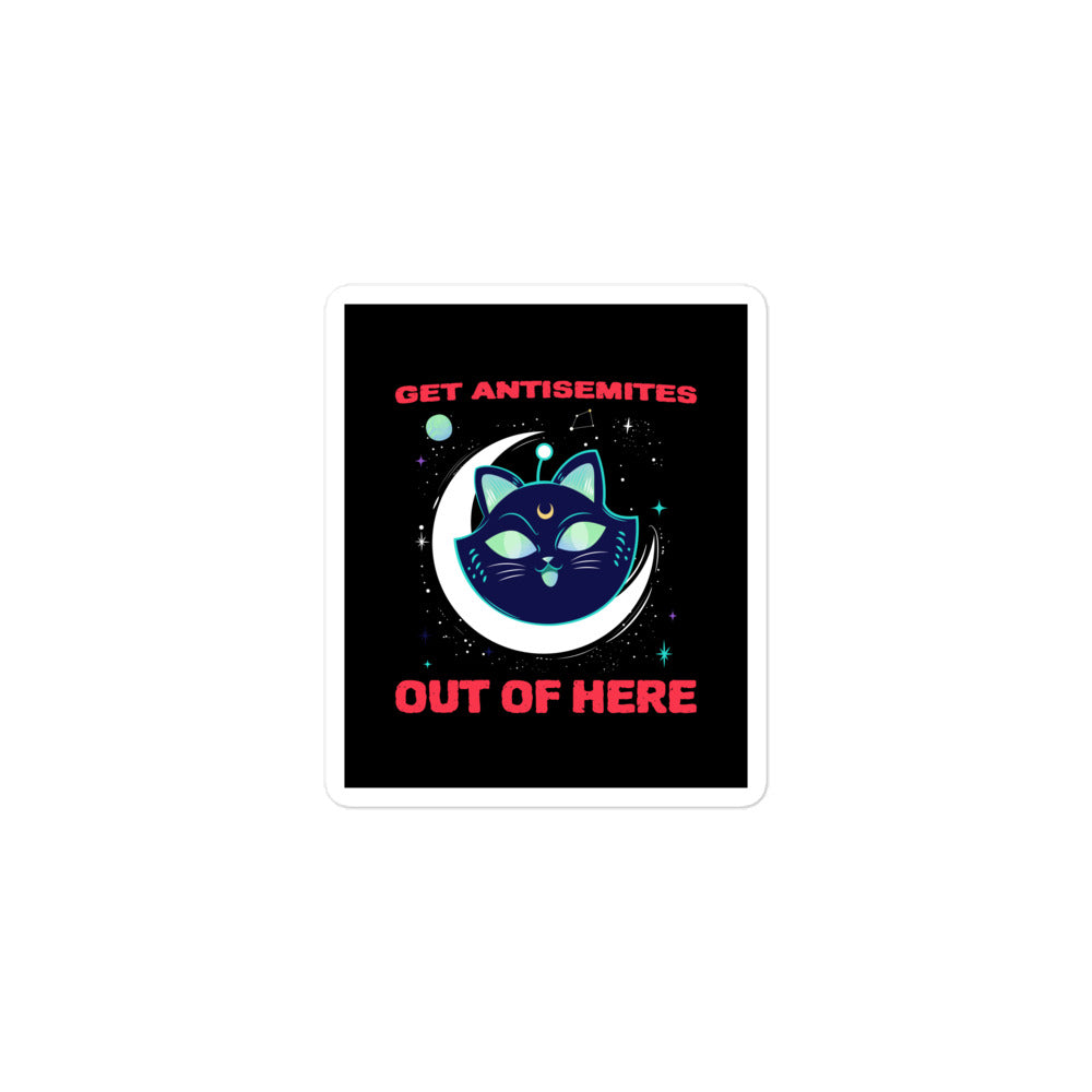 Get Alien Out | Antisemitism | Kiss Cut Sticker Jouparty