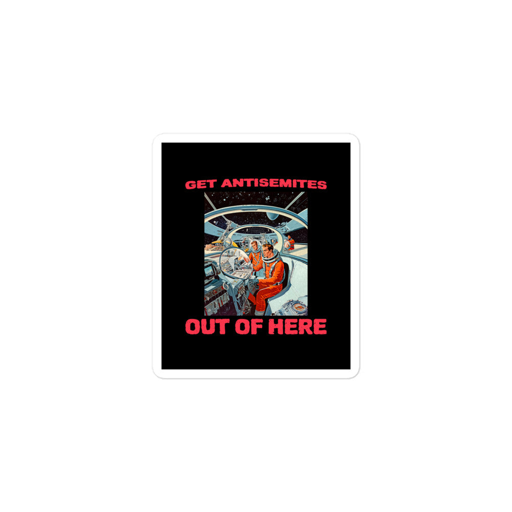 Get Alien Out | Antisemitism | Kiss Cut Sticker