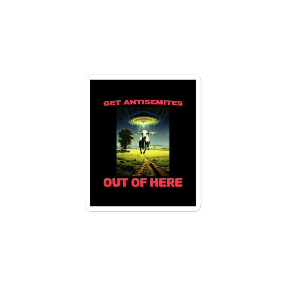 Get Alien Out | Antisemitism | Kiss Cut Sticker Jouparty