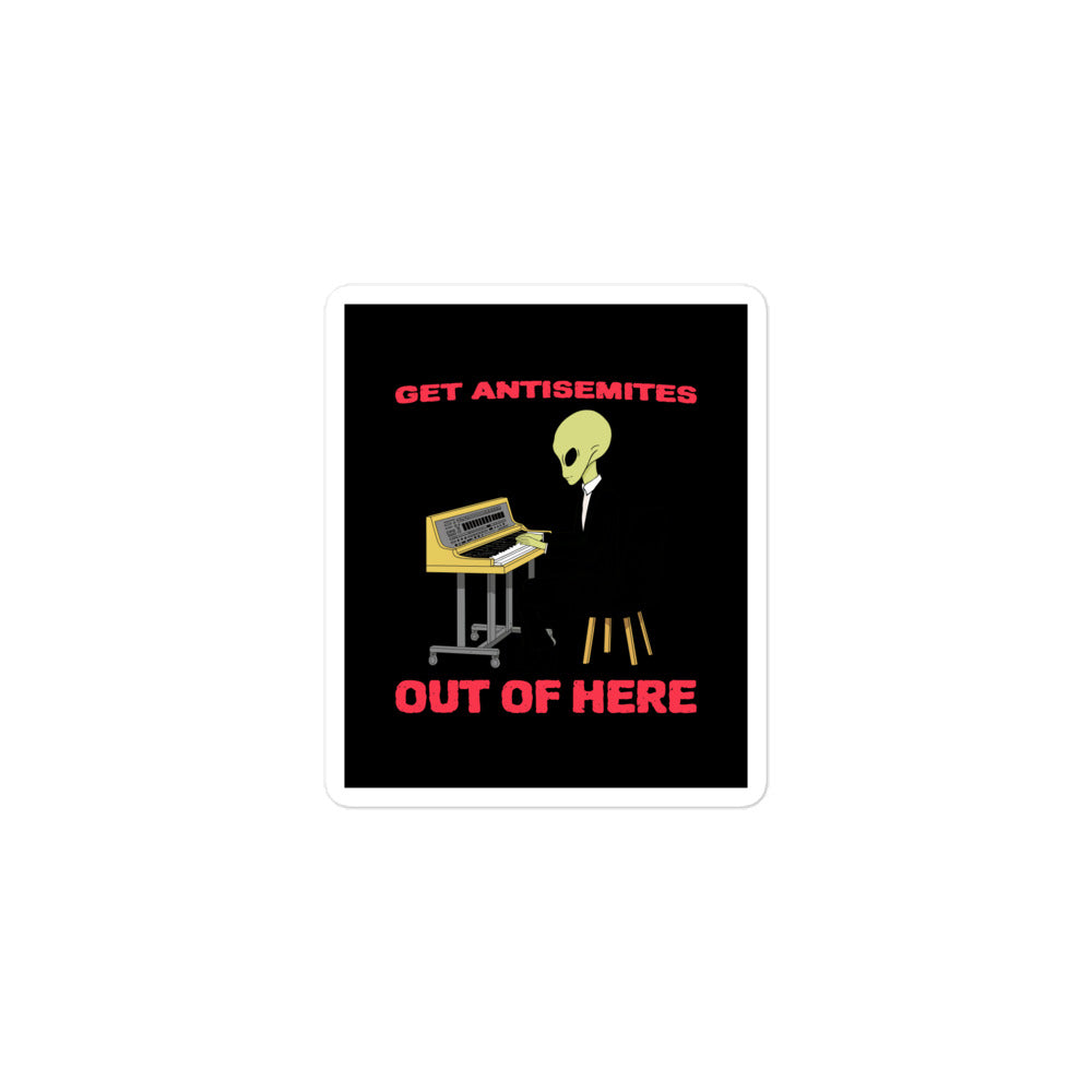 Get Alien Out | Antisemitism | Kiss Cut Sticker Jouparty