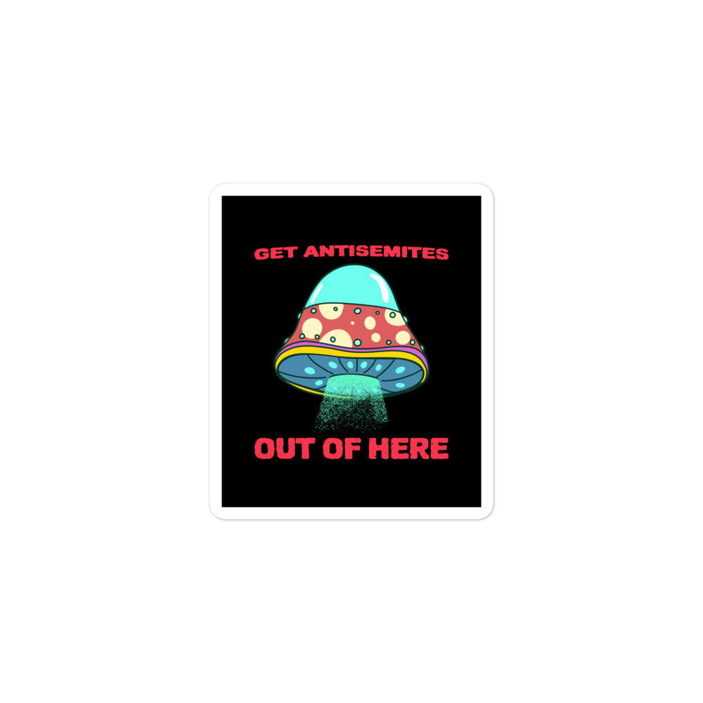 Get Alien Out | Antisemitism | Kiss Cut Sticker Jouparty