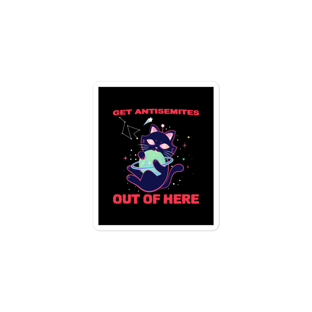 Get Alien Out | Antisemitism | Kiss Cut Sticker Jouparty