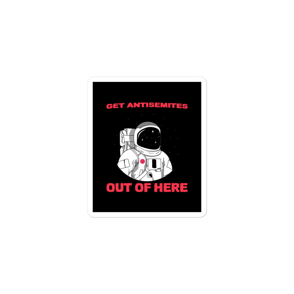Get Alien Out | Antisemitism | Kiss Cut Sticker Jouparty