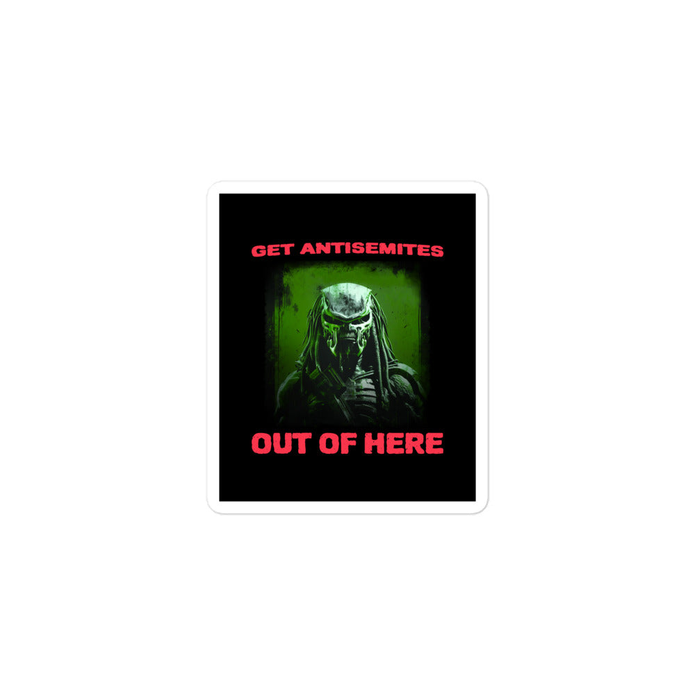 Get Alien Out | Antisemitism | Kiss Cut Sticker Jouparty