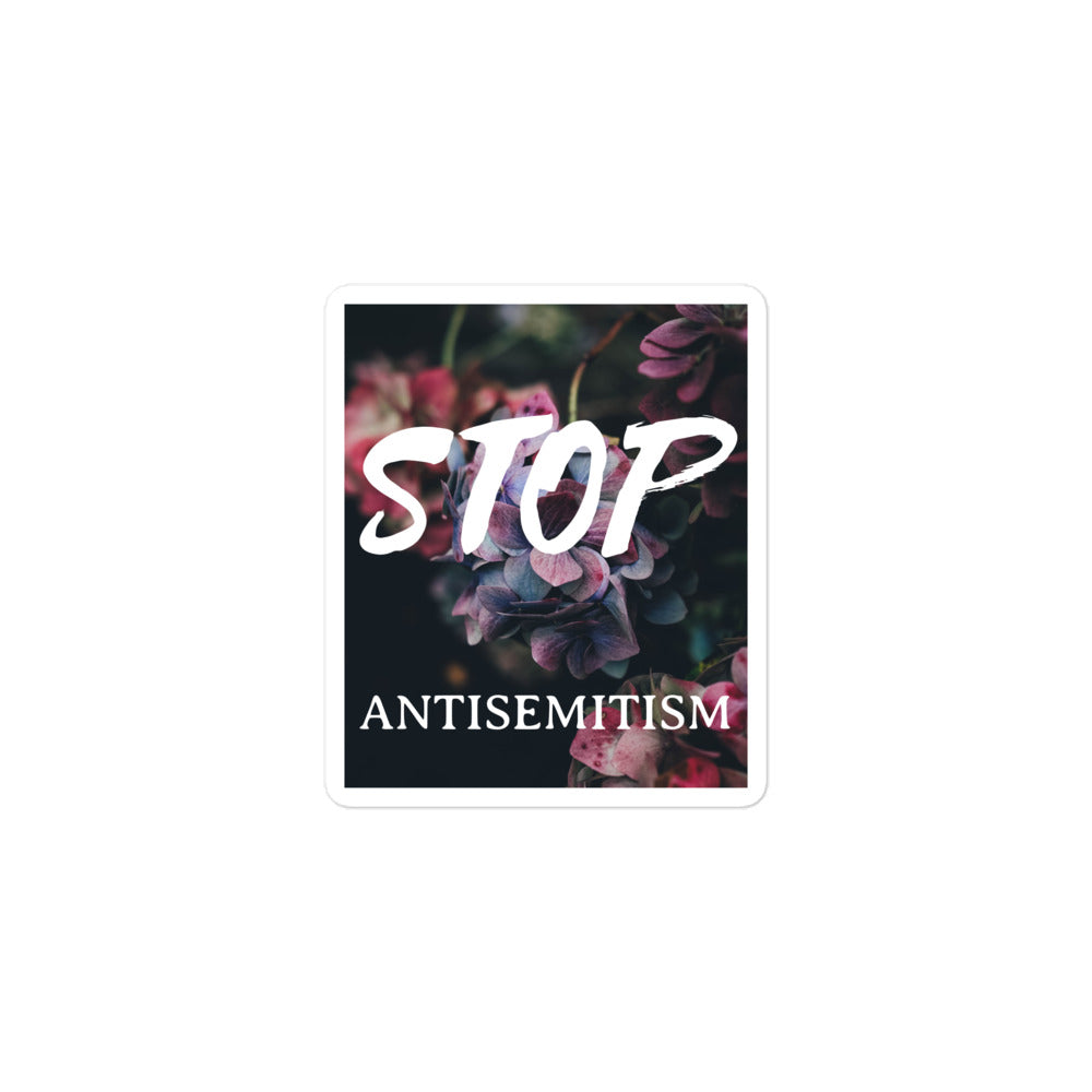 Flower Power | Antisemitism | Kiss Cut Sticker Jouparty