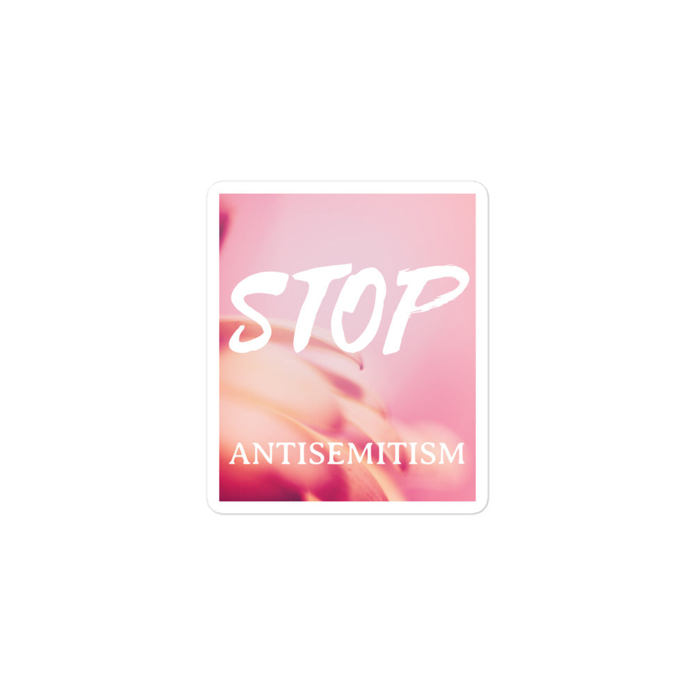 Flower Power | Antisemitism | Kiss Cut Sticker Jouparty