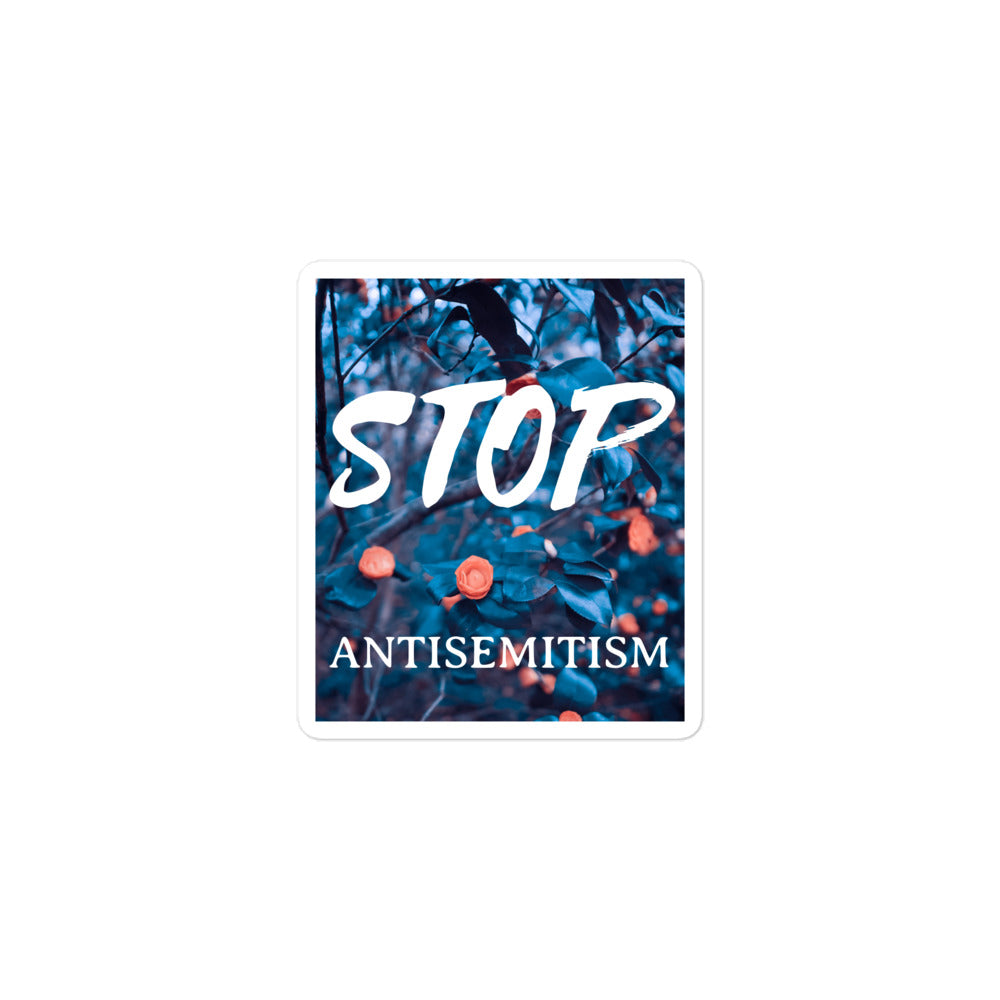 Flower Power | Antisemitism | Kiss Cut Sticker Jouparty