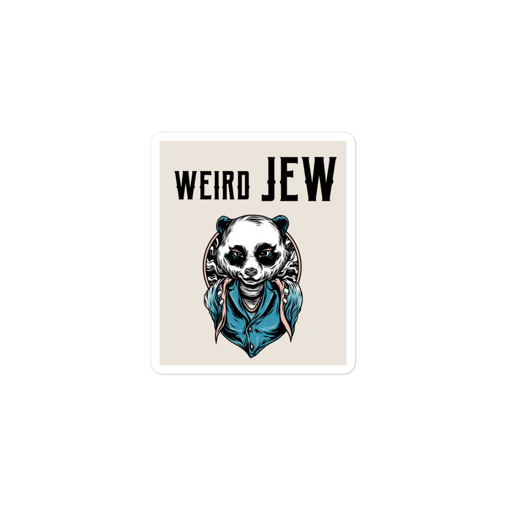 Weird Jew | Kiss Cut Sticker Jouparty