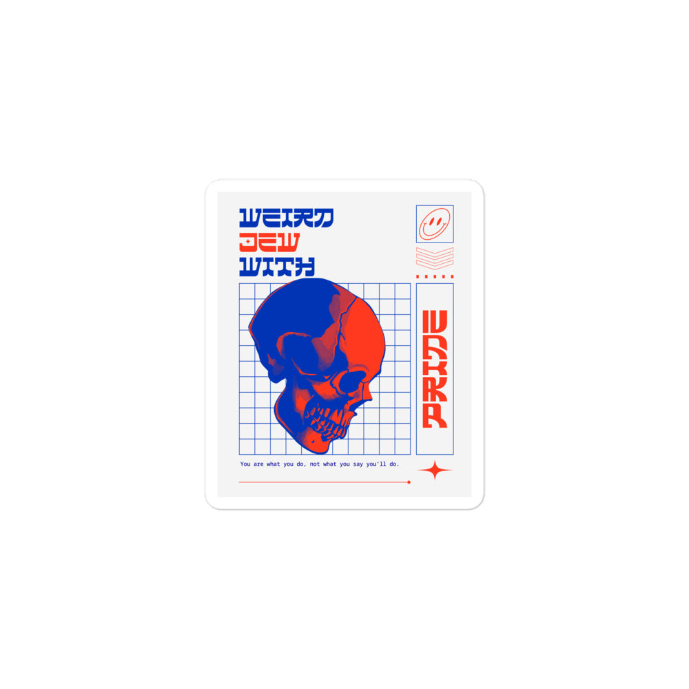 Weird Jew | Kiss Cut Sticker