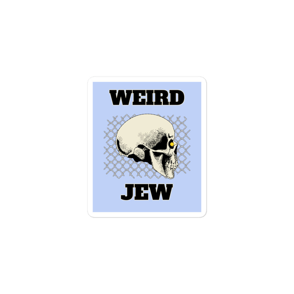 Weird Jew | Kiss Cut Sticker Jouparty