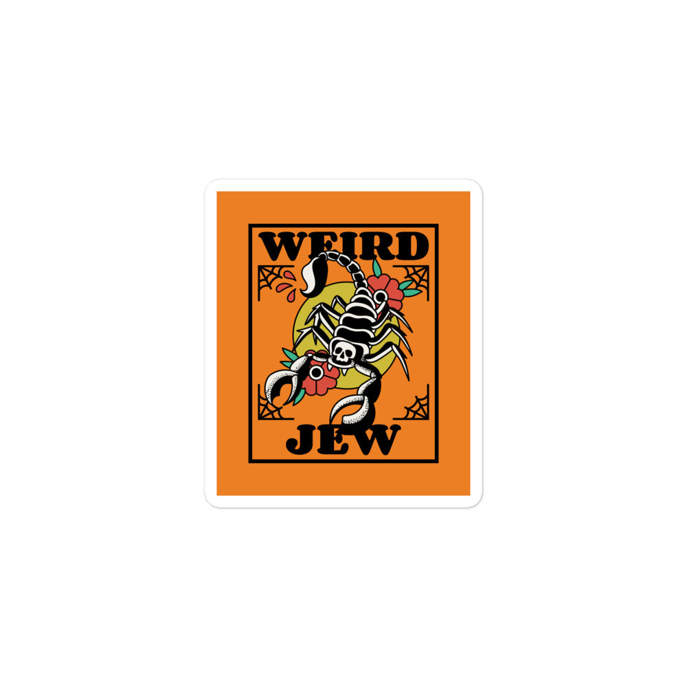 Weird Jew | Kiss Cut Sticker Jouparty
