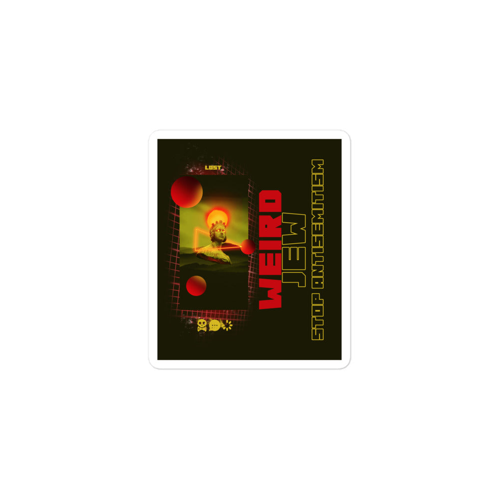 Weird Jew | Kiss Cut Sticker