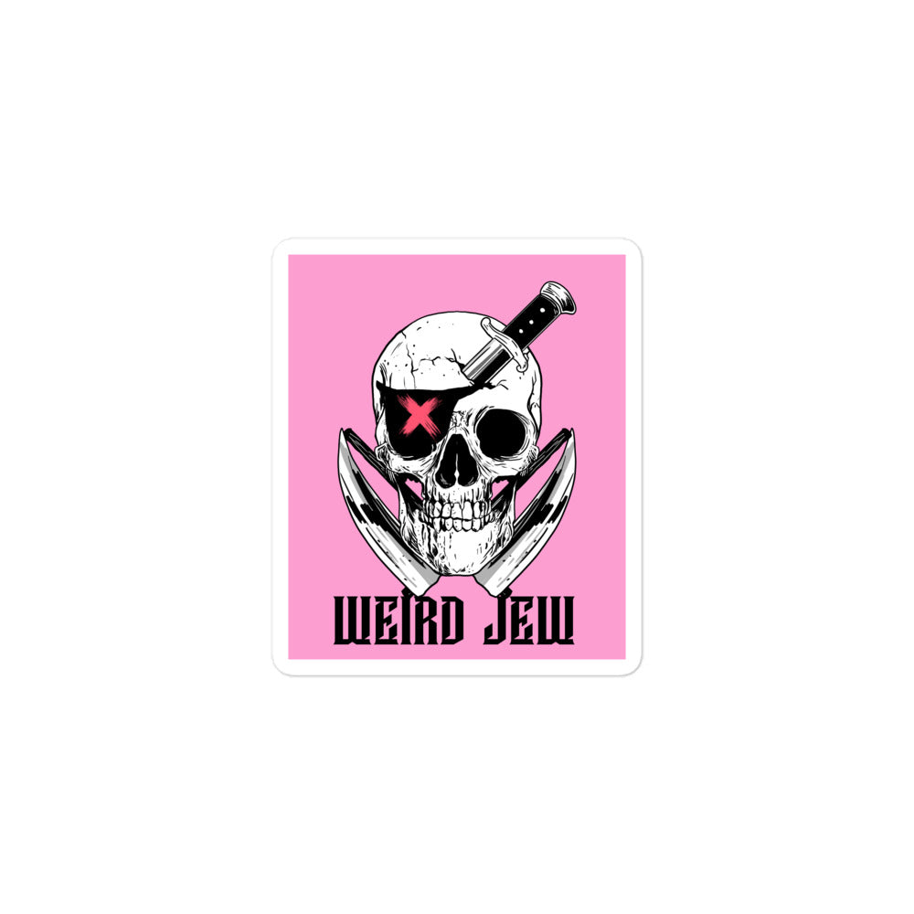 Weird Jew | Kiss Cut Sticker Jouparty