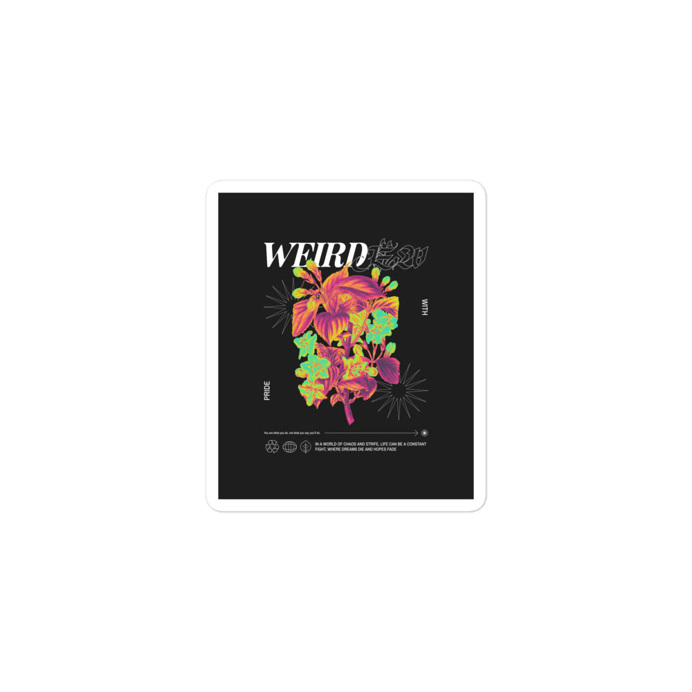 Weird Jew | Kiss Cut Sticker Jouparty