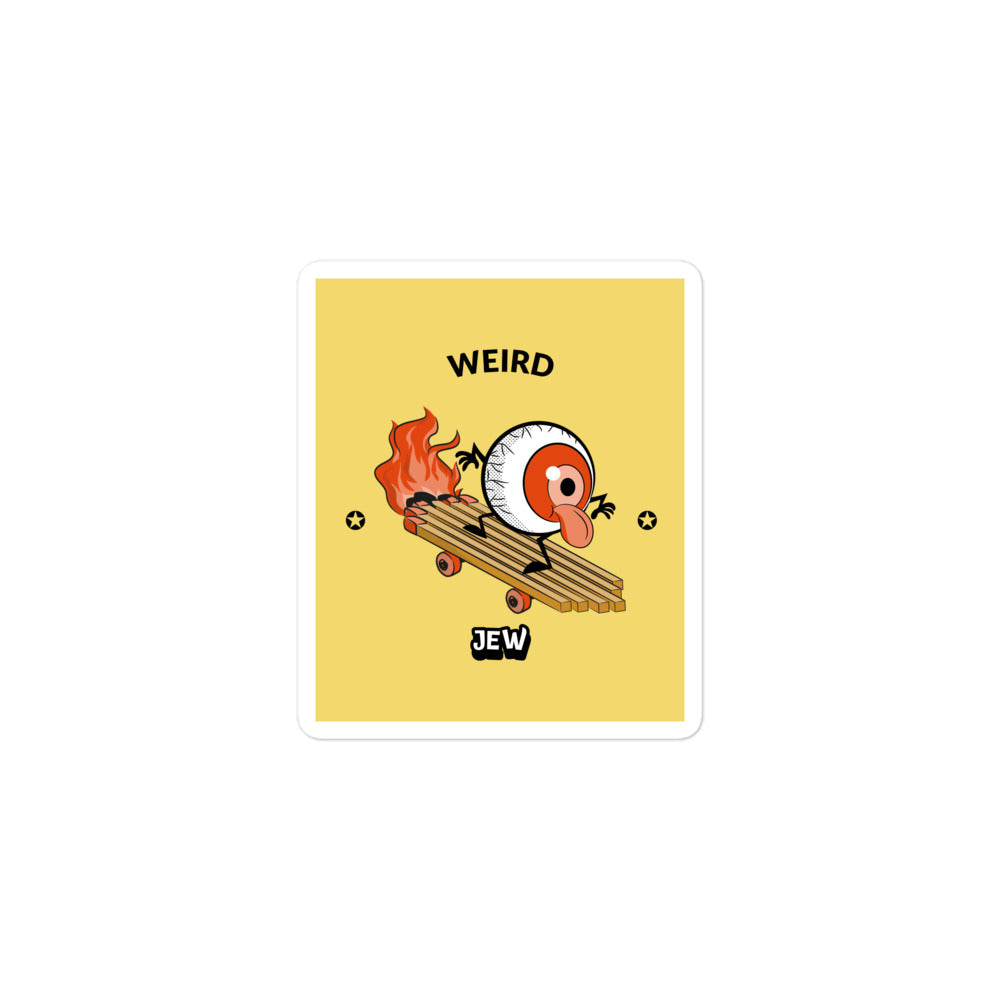 Weird Jew | Kiss Cut Sticker