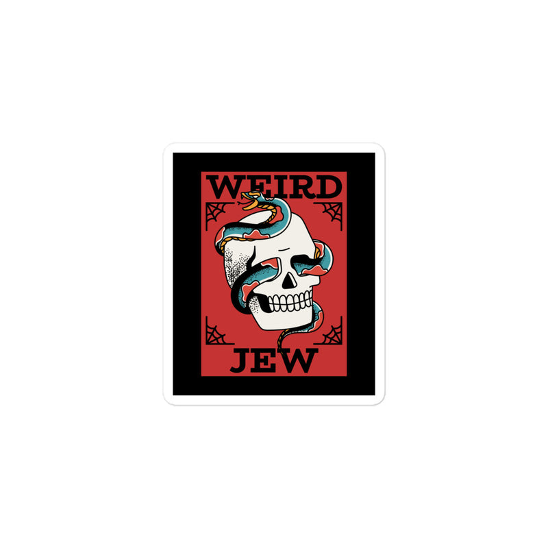 Weird Jew | Kiss Cut Sticker