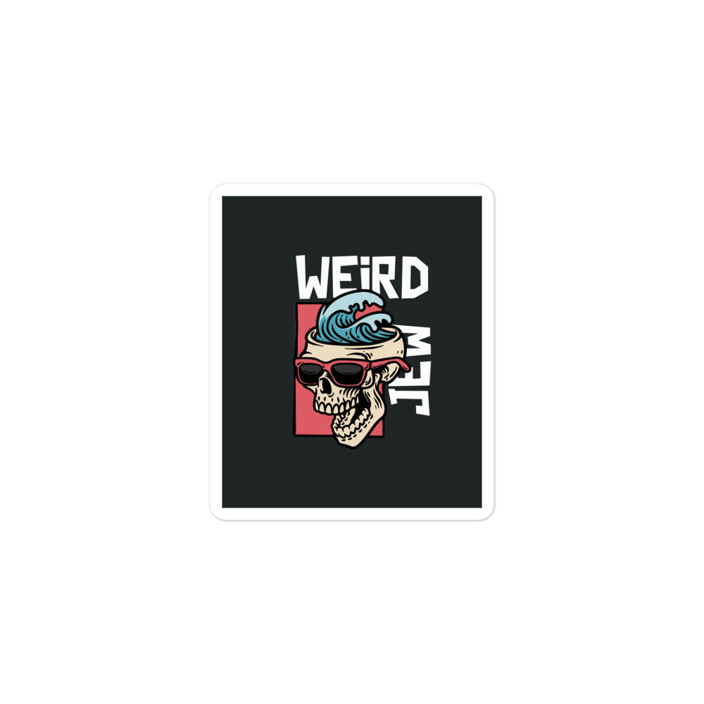 Weird Jew | Kiss Cut Sticker Jouparty