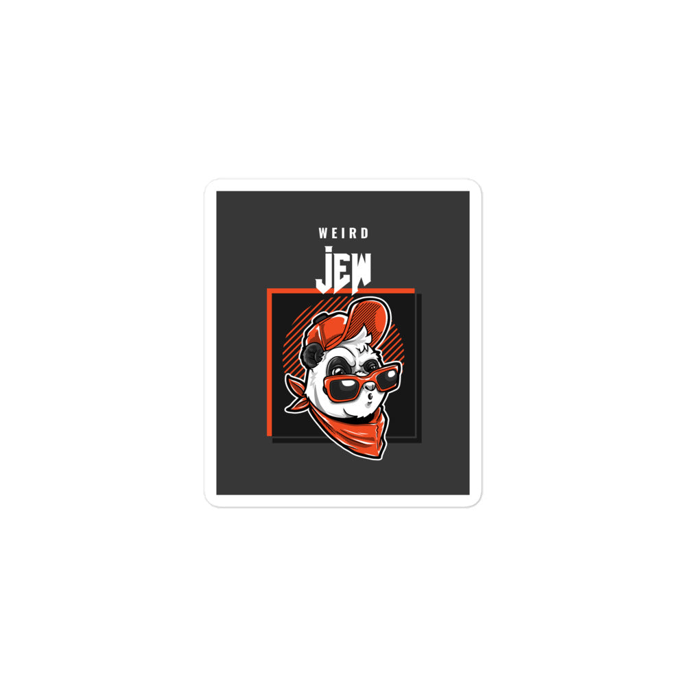 Weird Jew | Kiss Cut Sticker Jouparty