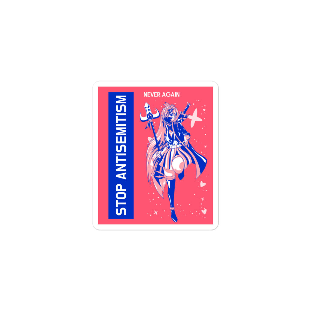 Girl Book | Antisemitism | Kiss Cut Sticker Jouparty