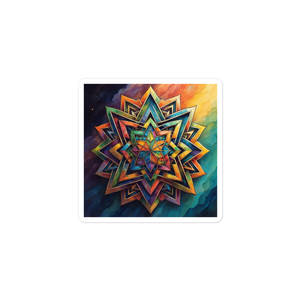 Vibrant Song | Star Of David | Kiss Cut Sticker Jouparty