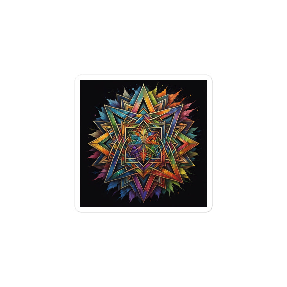 Vibrant Song | Star Of David | Kiss Cut Sticker Jouparty