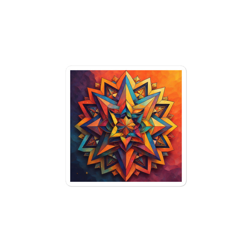 Vibrant Song | Star Of David | Kiss Cut Sticker Jouparty