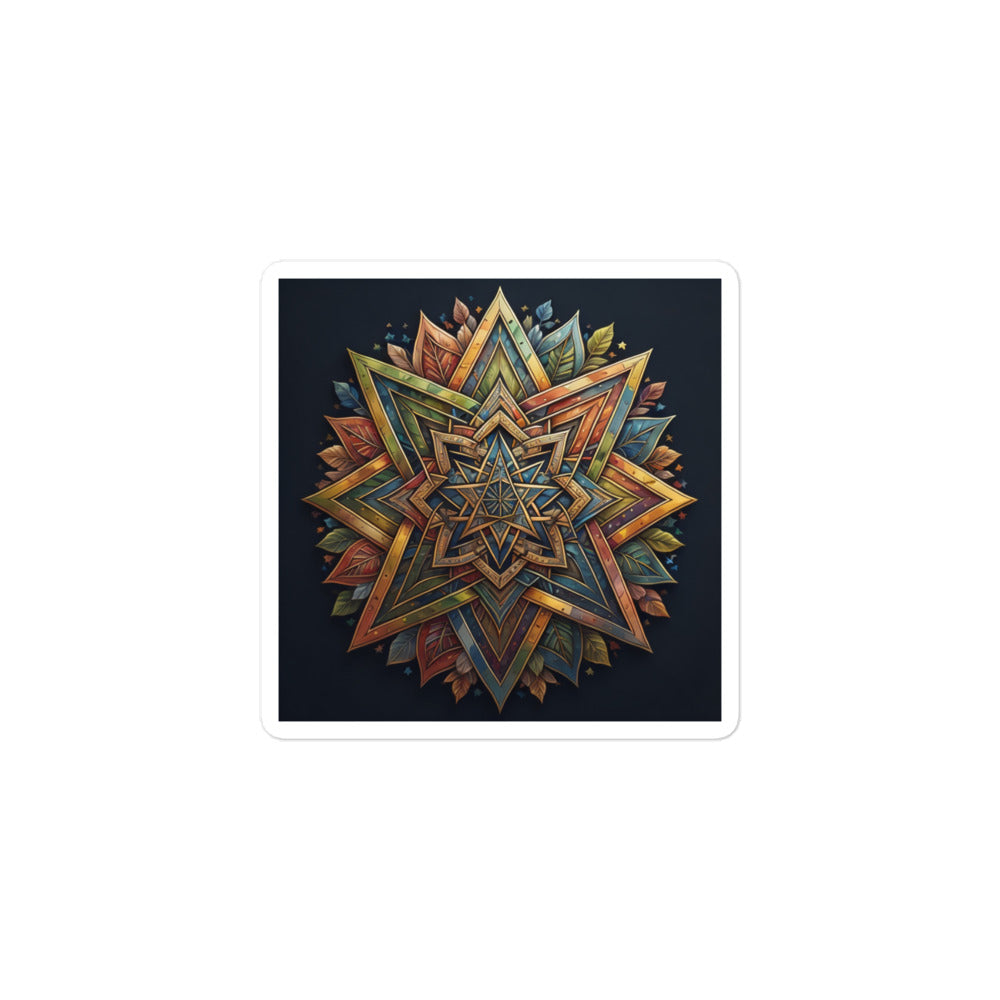 Vibrant Song | Star Of David | Kiss Cut Sticker Jouparty