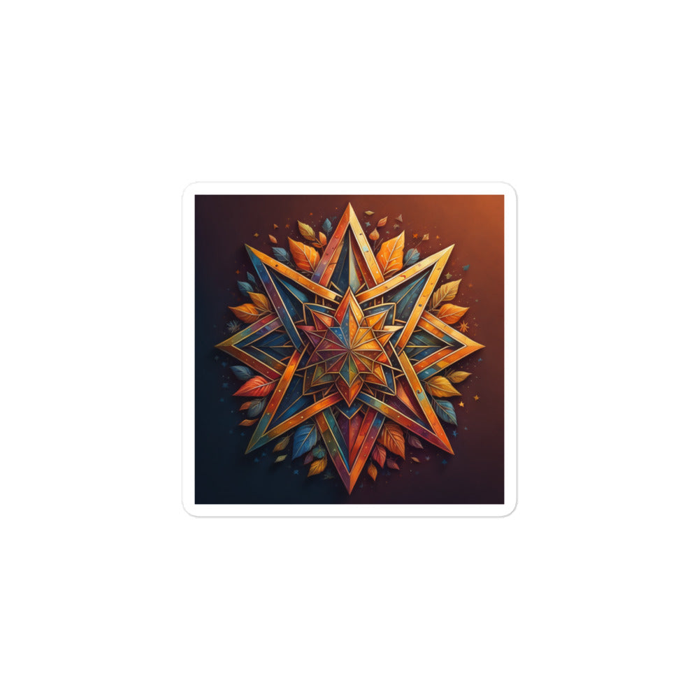 Vibrant Song | Star Of David | Kiss Cut Sticker Jouparty