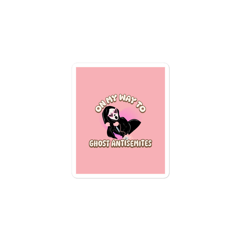 Ghost Antisemites | Kiss Cut Sticker Jouparty