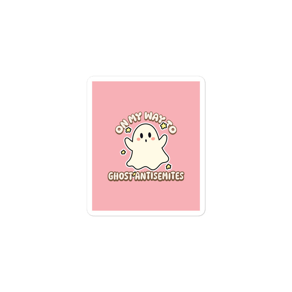 Ghost Antisemites | Kiss Cut Sticker Jouparty