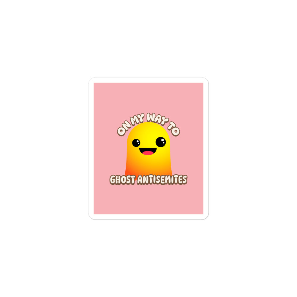 Ghost Antisemites | Kiss Cut Sticker Jouparty