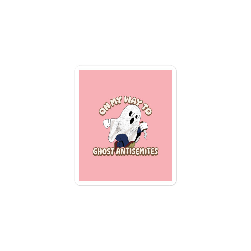 Ghost Antisemites | Kiss Cut Sticker Jouparty