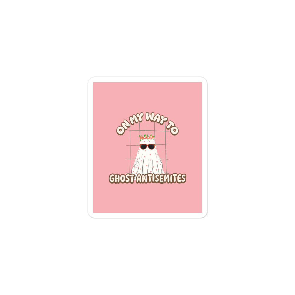 Ghost Antisemites | Kiss Cut Sticker Jouparty