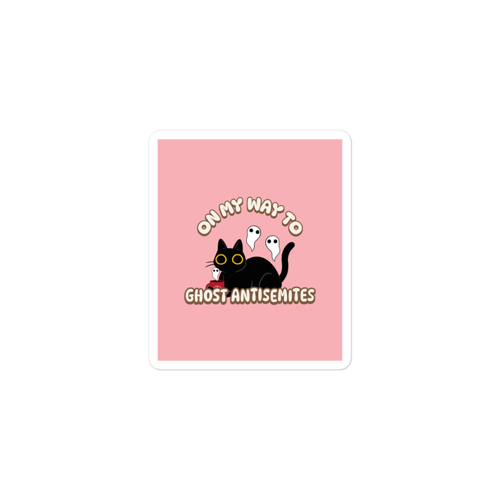 Ghost Antisemites | Kiss Cut Sticker Jouparty