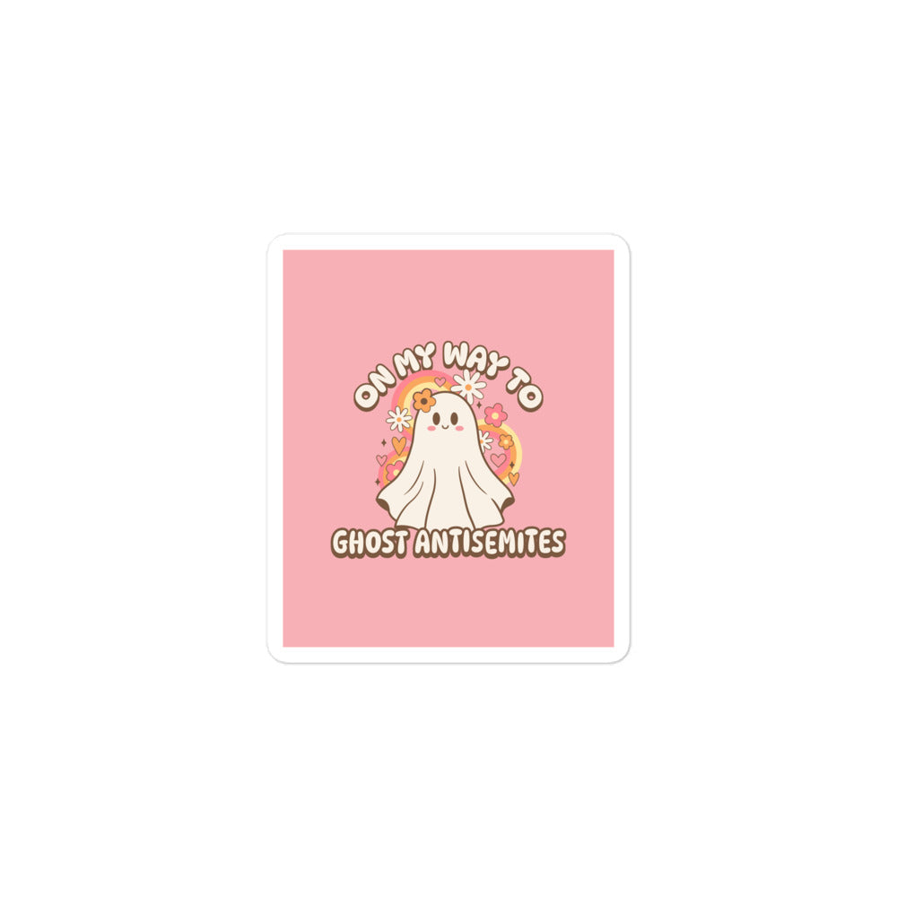 Ghost Antisemites | Kiss Cut Sticker Jouparty