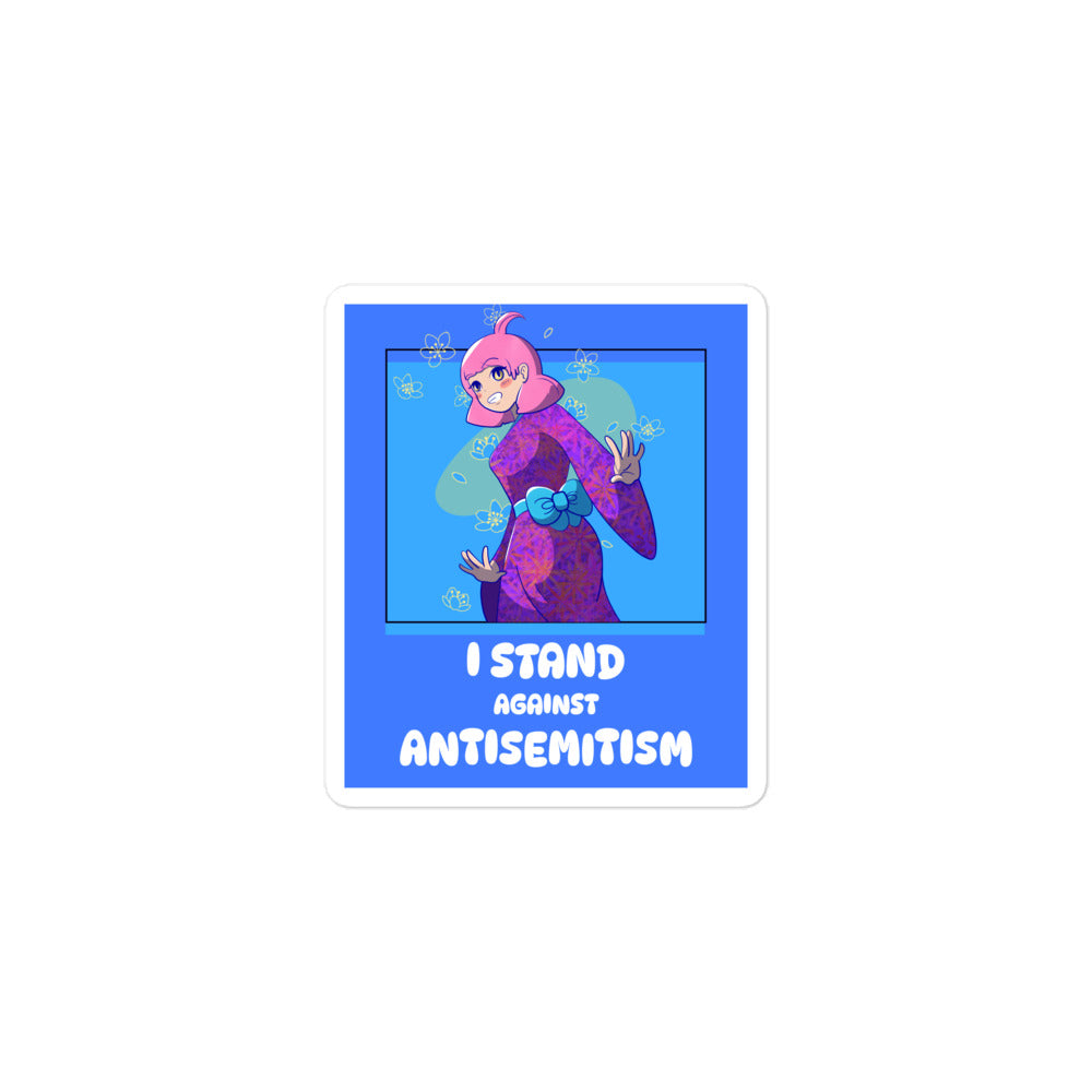 I Stand Against Antisemitism | Kiss Cut Sticker Jouparty