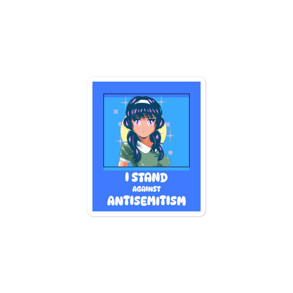 I Stand Against Antisemitism | Kiss Cut Sticker Jouparty