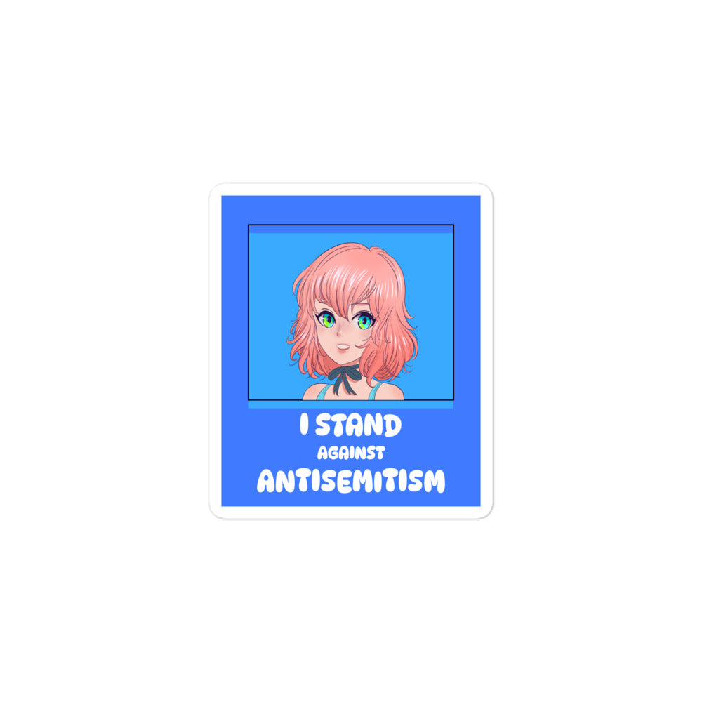 I Stand Against Antisemitism | Kiss Cut Sticker Jouparty