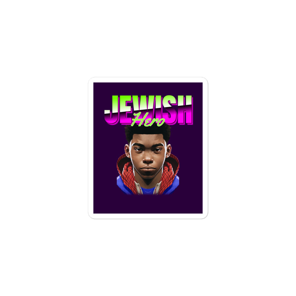 Jewish Hero | Kiss Cut Sticker Jouparty